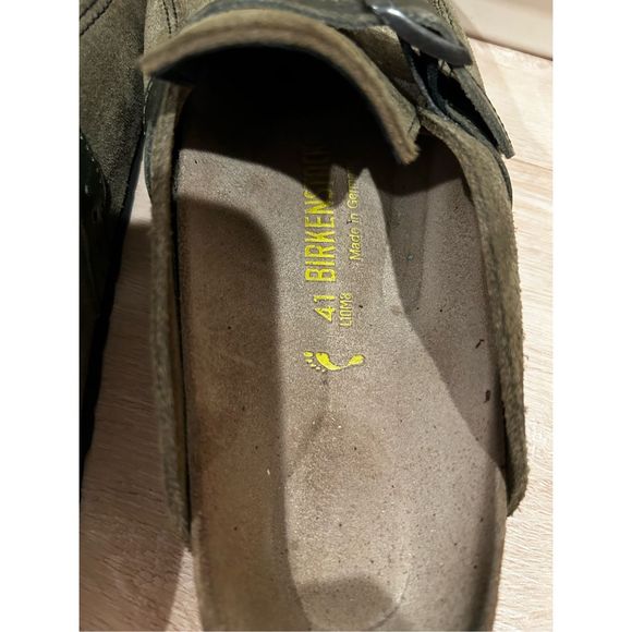 Beautiful pair of Birkenstock Buckley Clogs 41/10 women’s - Picture 10 of 11